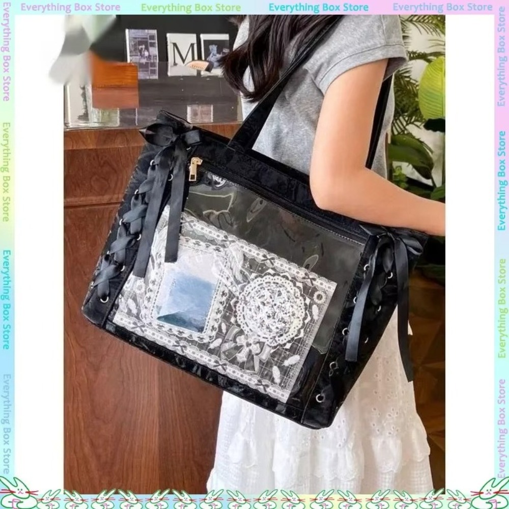 Luxury Bags Tote - Vielseitige Mode-Itabag mit Schleifenband, große Kapazität,
