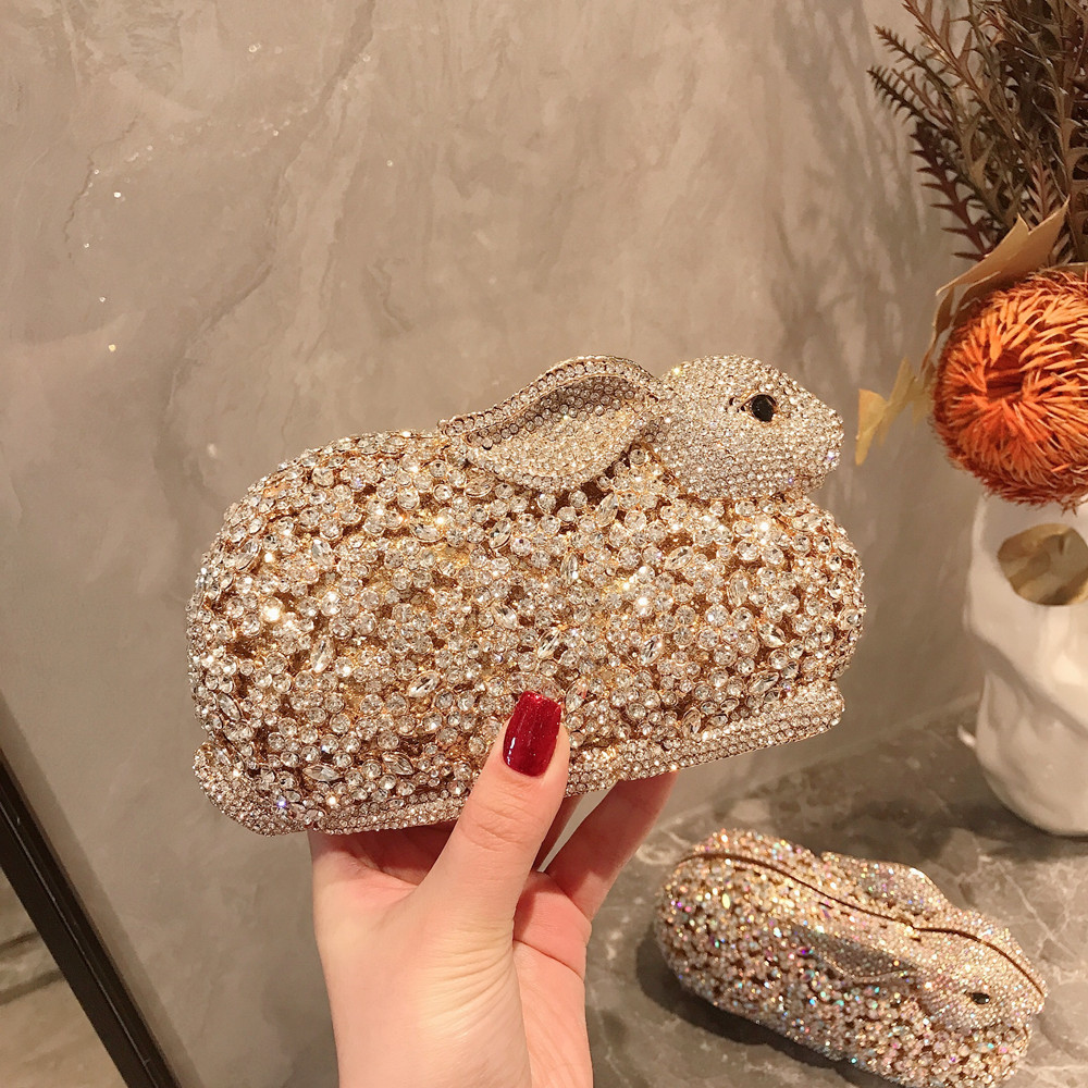 Luxuriöse, süße Hasen-Bankett- – Luxury Bags Cute Bewertung und Preis